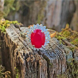 Ruby & Diamond Ring